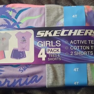 Girls 4 T short set